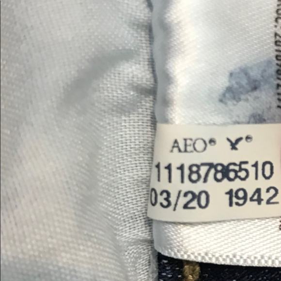 AE Next Level Stretch Distressed Jegging Sz 6 Short - Picture 7 of 8